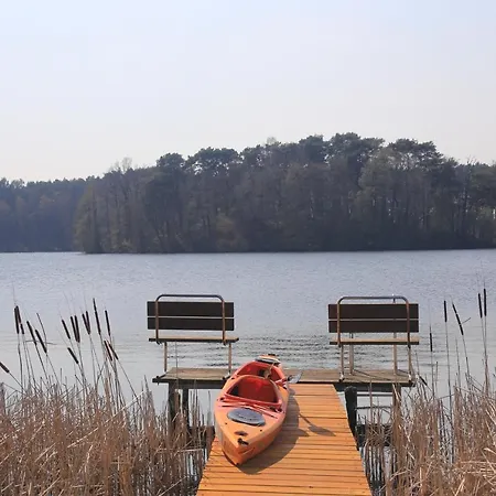 Seeblick * Grosser Mochowsee * Oberer Spreewald Ferienhaus Lamsfeld